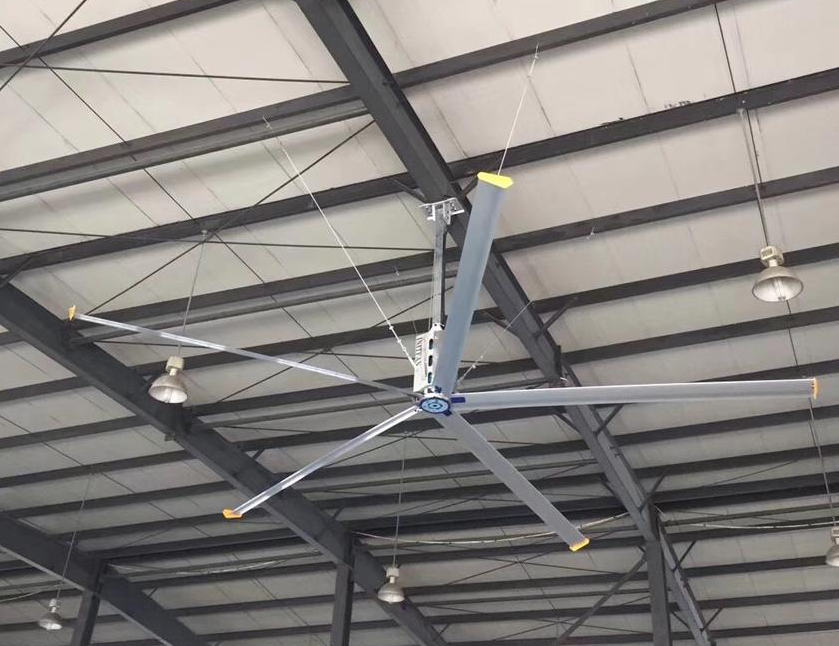 大型工業吊扇應用（yòng）於各種（zhǒng）類（lèi）別的養殖性場所